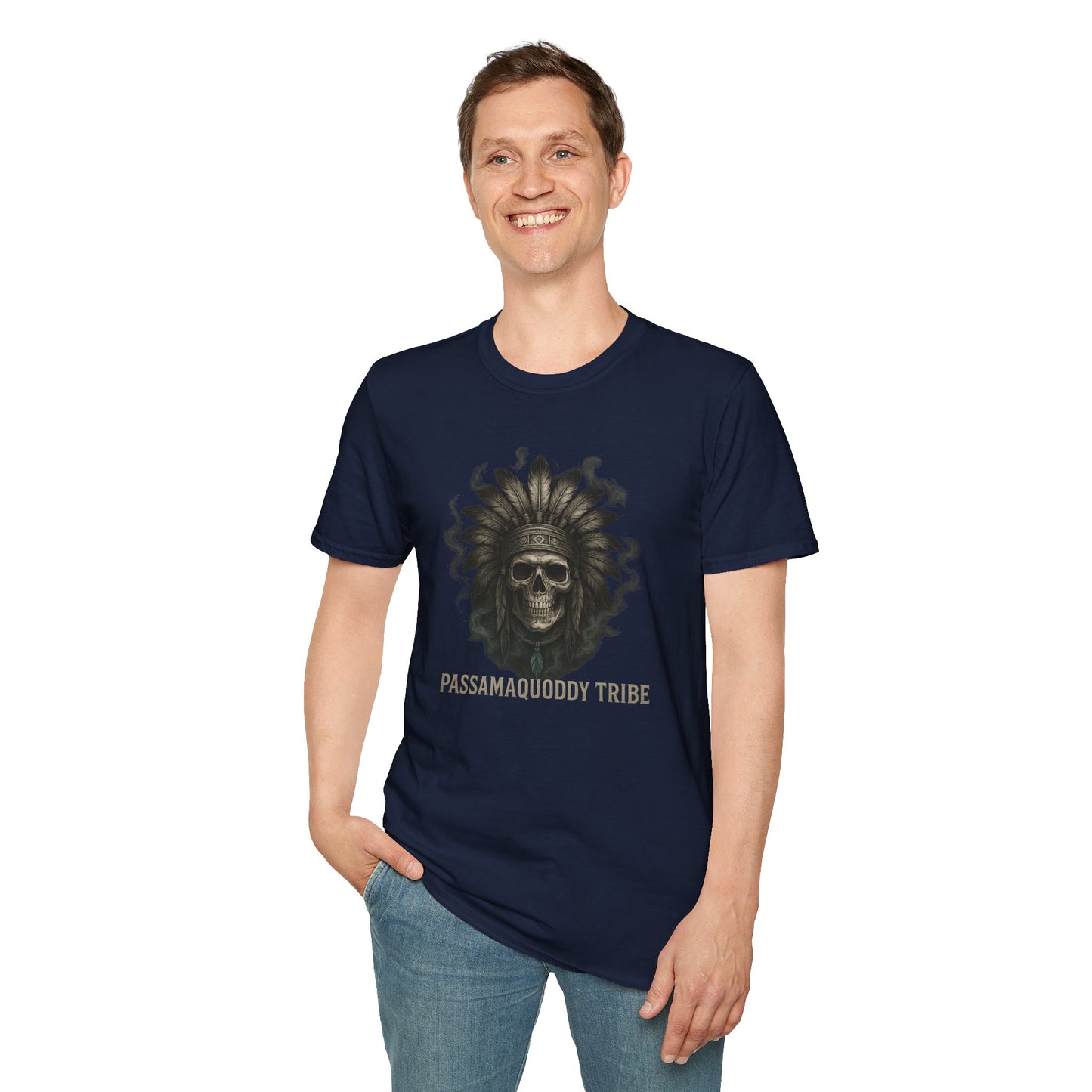 Tribal Graphic T-Shirt - Passamaquoddy Tribe Design7, Gift for Adventurers