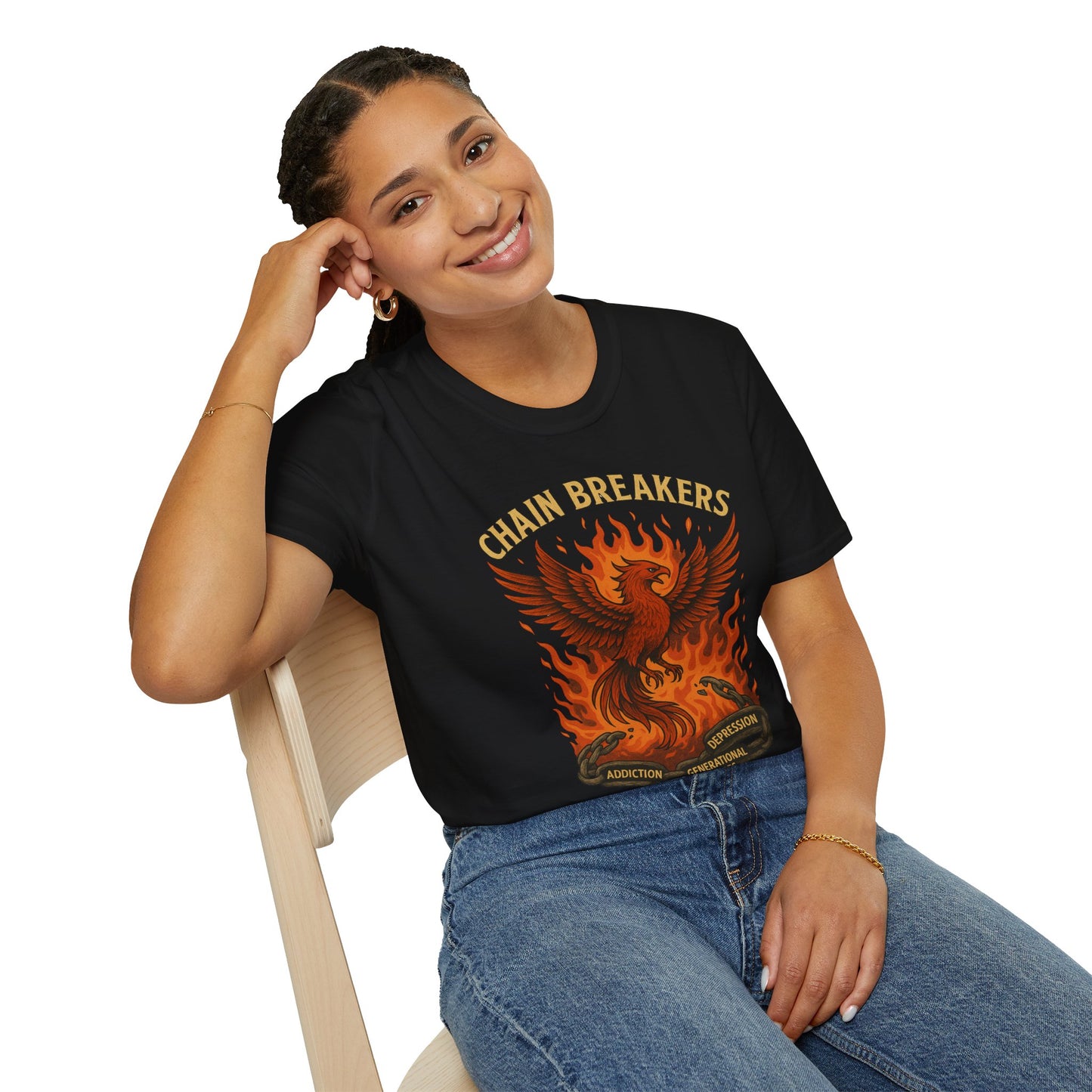 Chain Breakers Phoenix Unisex T-Shirt