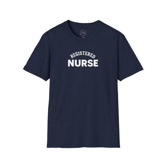 Faith Inspired Waymaker Registered Nurse Unisex Softstyle T-Shirt
