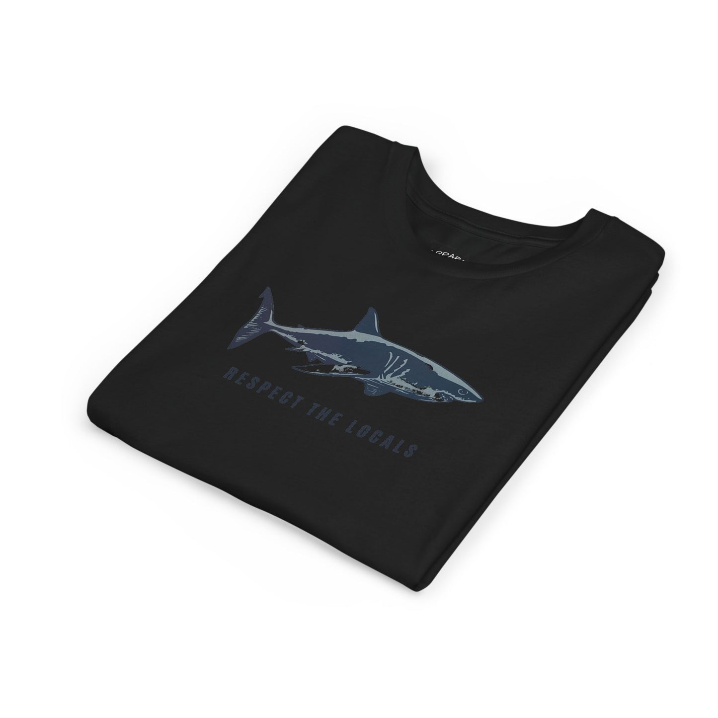 Kids Shark Youth Tee | Respect The Locals | Shark Lovers Shirt