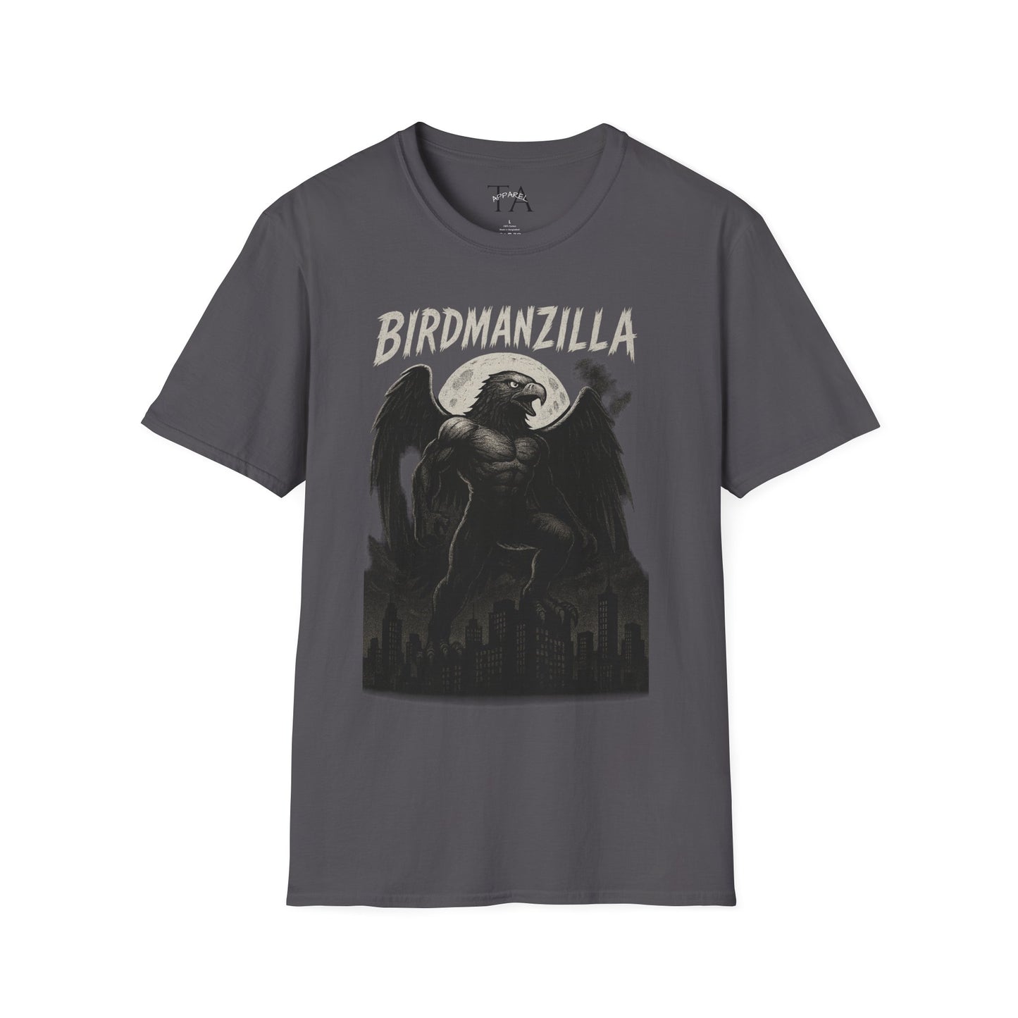 Birdmanzilla Graphic Tee - Unisex T-Shirt, Casual Wear, Unique Gift, Men's Fashion