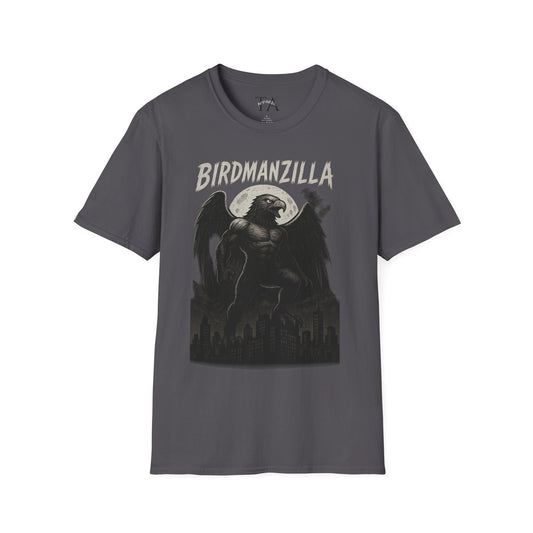 Birdmanzilla Graphic Tee - Unisex T-Shirt, Casual Wear, Unique Gift, Men's Fashion