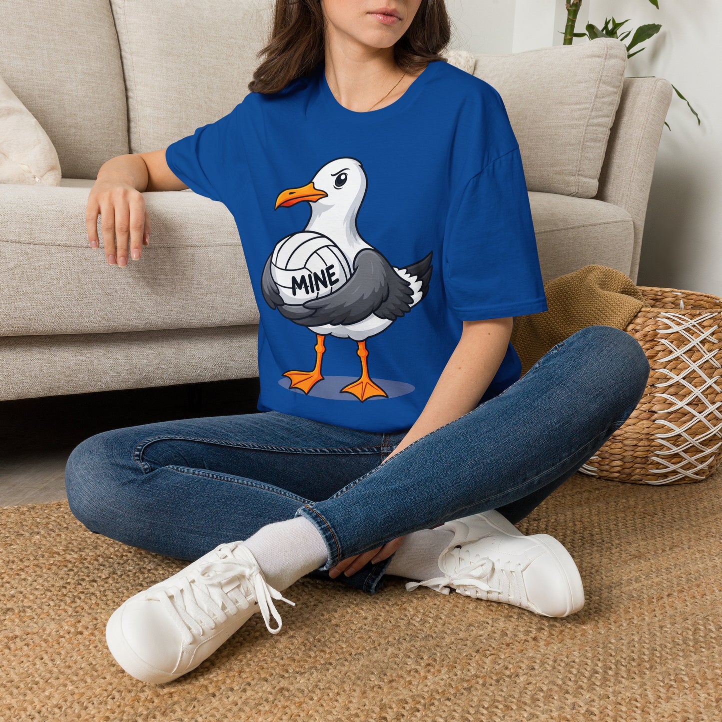MINE Volleyball Seagull Gildan Softstyle® T-Shirt