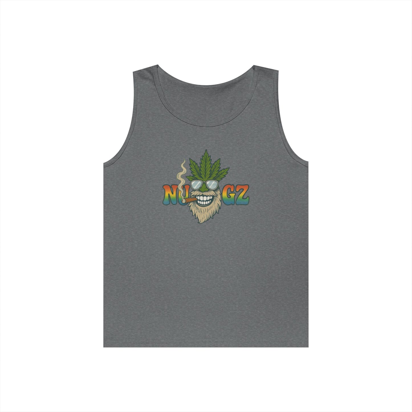 NUGZ Chill Vibes Tank Top | Retro Cannabis Design