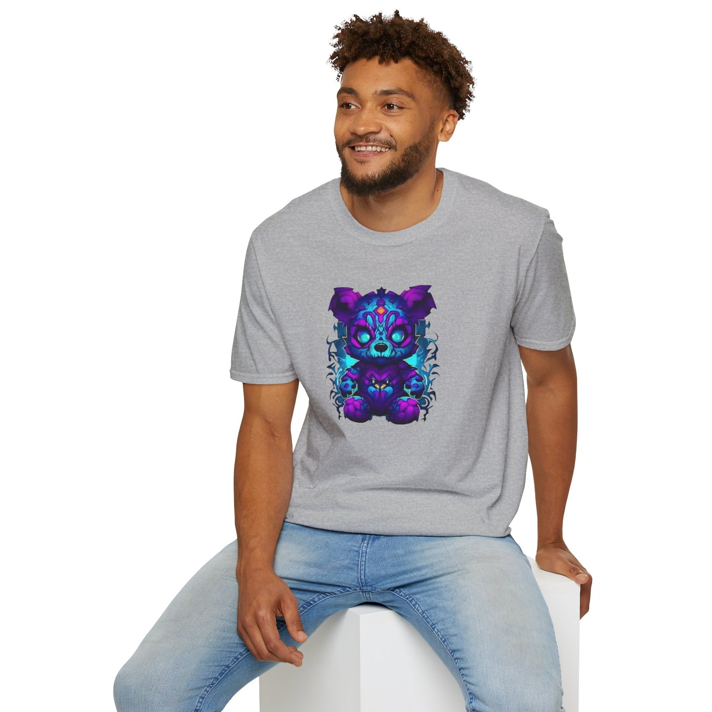 Unisex Colorful Bear T-Shirt