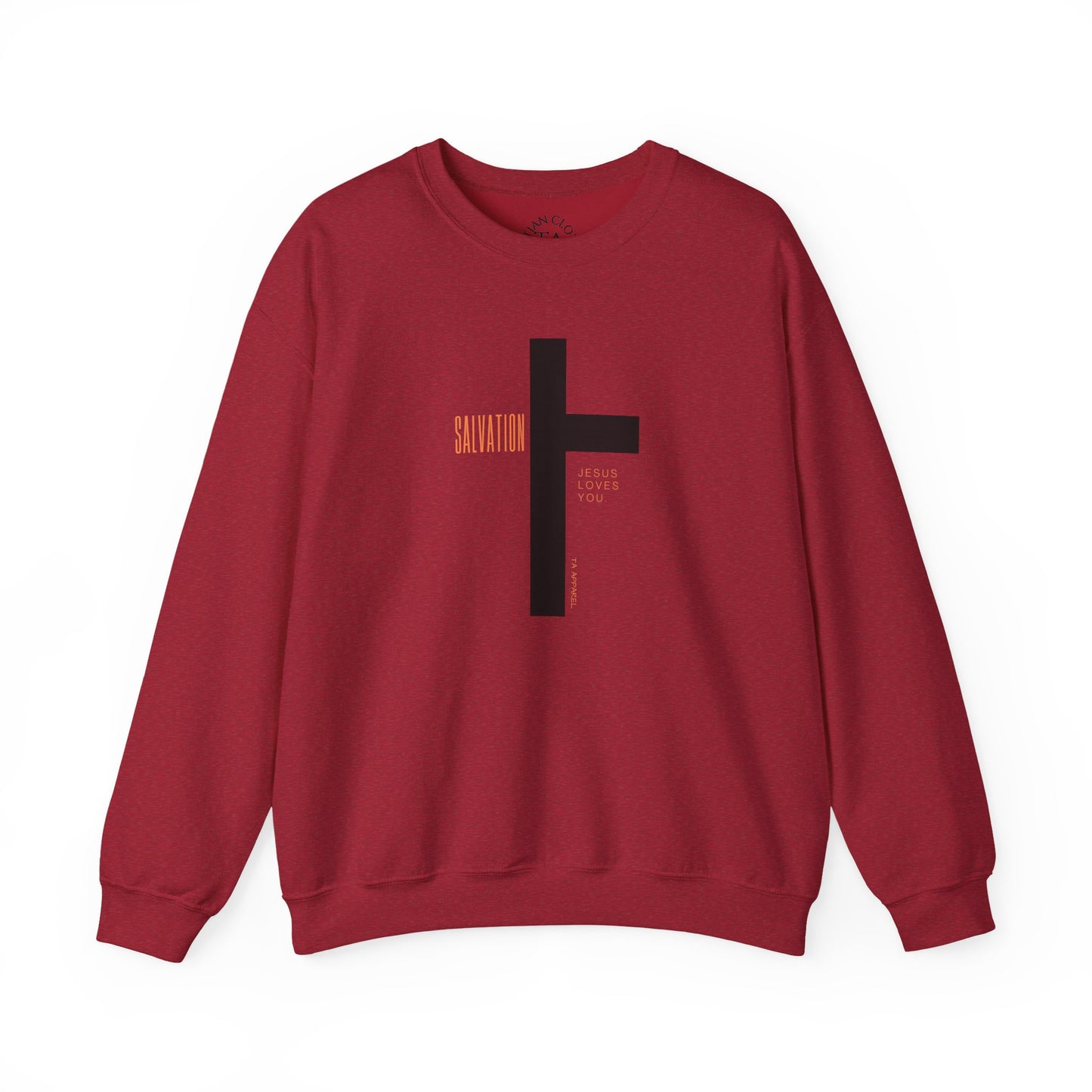 Faith Inspired Salvation Cross Sweatshirt