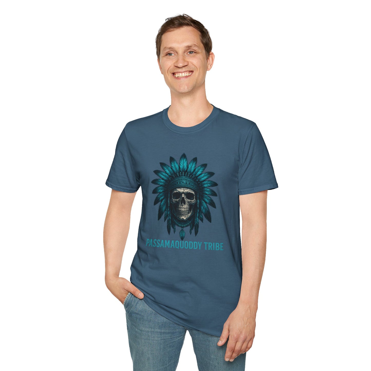 Tribal Graphic T-Shirt - Passamaquoddy Tribe Design5, Gift for Adventurers