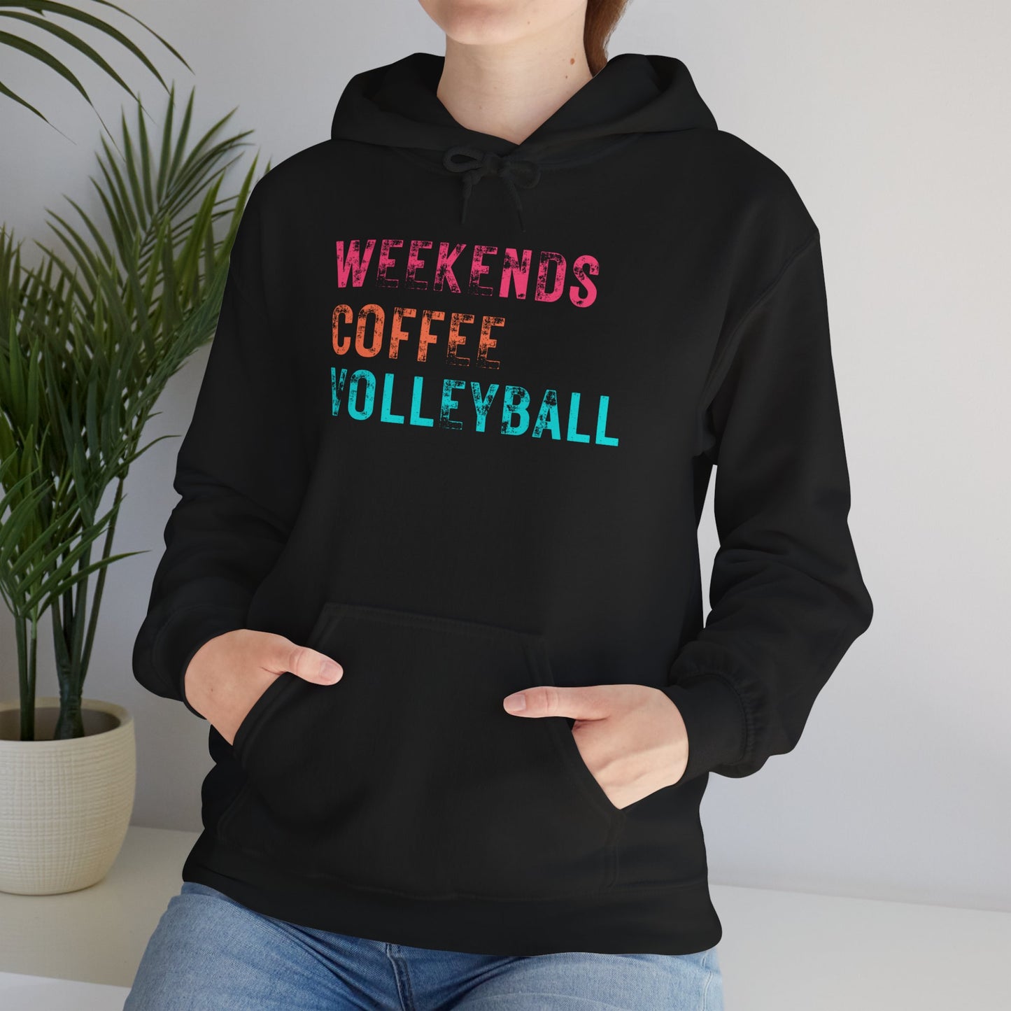 Weekend Vibes Hoodie - Unisex Pullover Sweatshirt