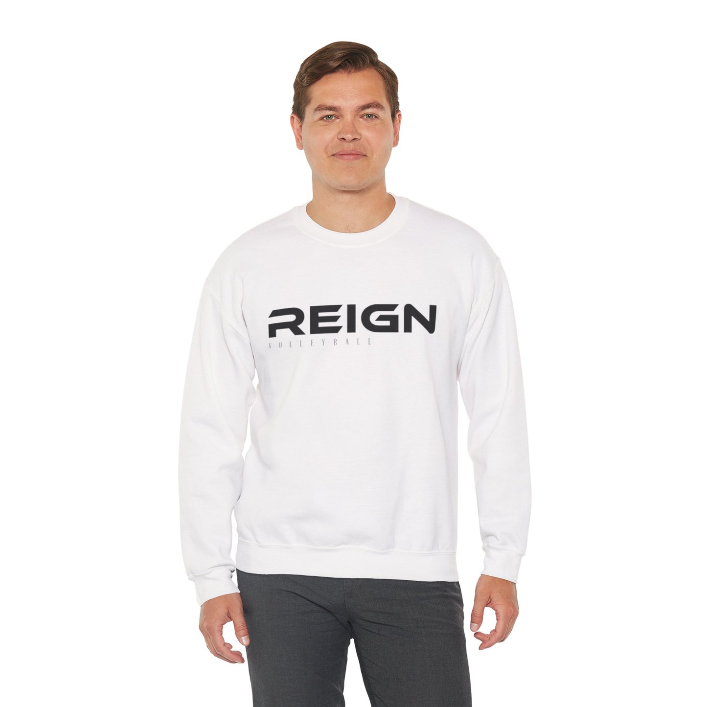 Volleyball - Customizable Volleyball Design Sweatshirt, Parents Fans, Unisex Crewneck Jumper, Quality Sports Apparel, Volleyball Gift