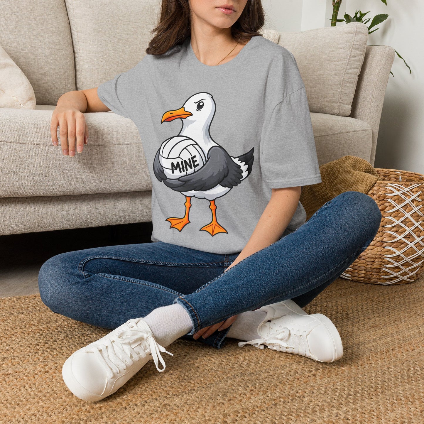 MINE Volleyball Seagull Gildan Softstyle® T-Shirt
