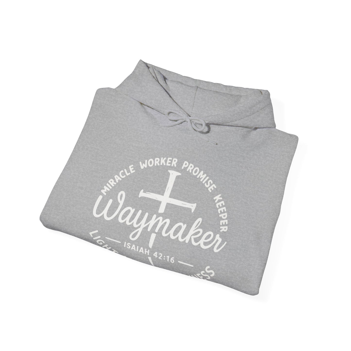 Faith Inspired Waymaker Hoodie - Cozy Sweatshirt for Faith Lovers and Celebrations