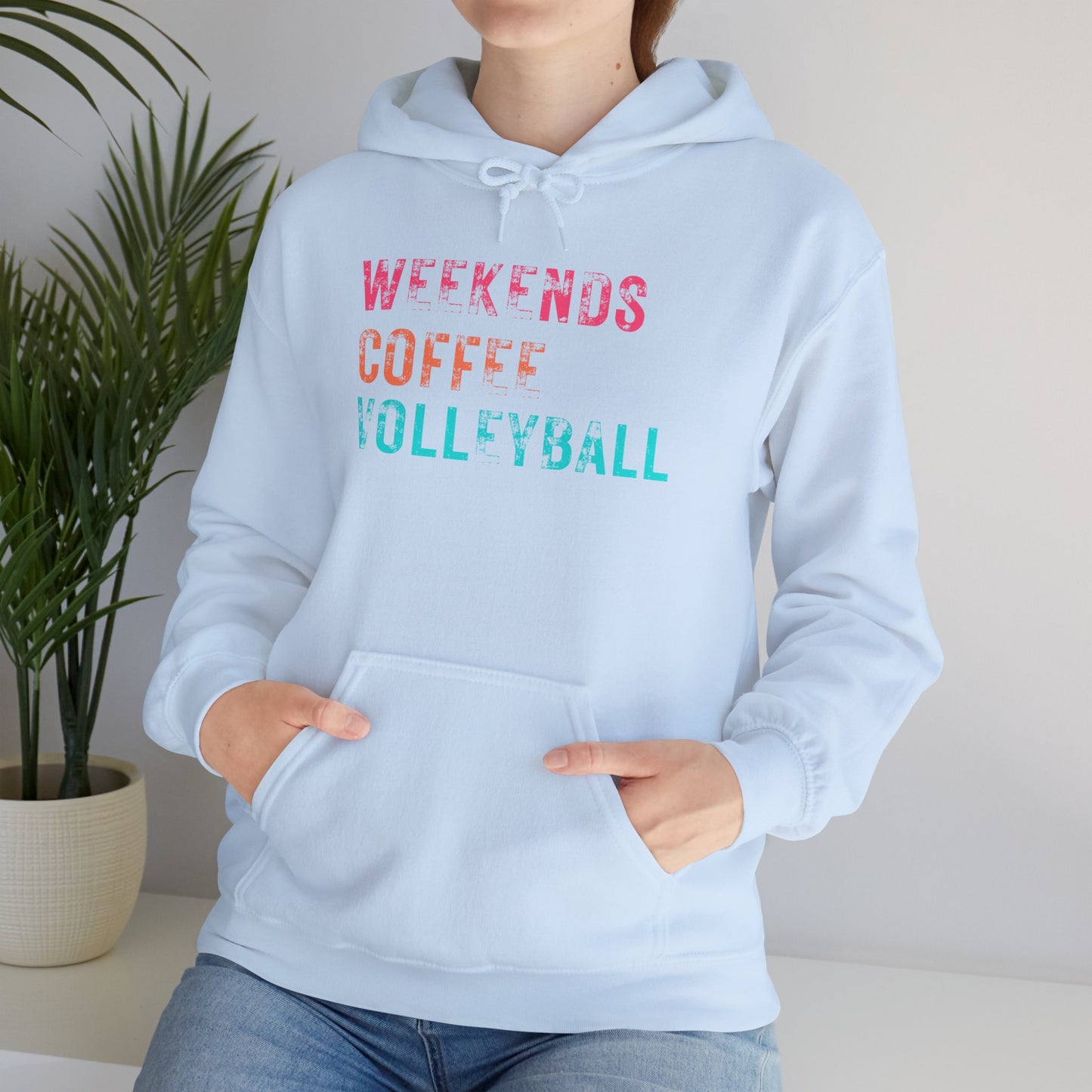 Weekend Vibes Hoodie - Unisex Pullover Sweatshirt