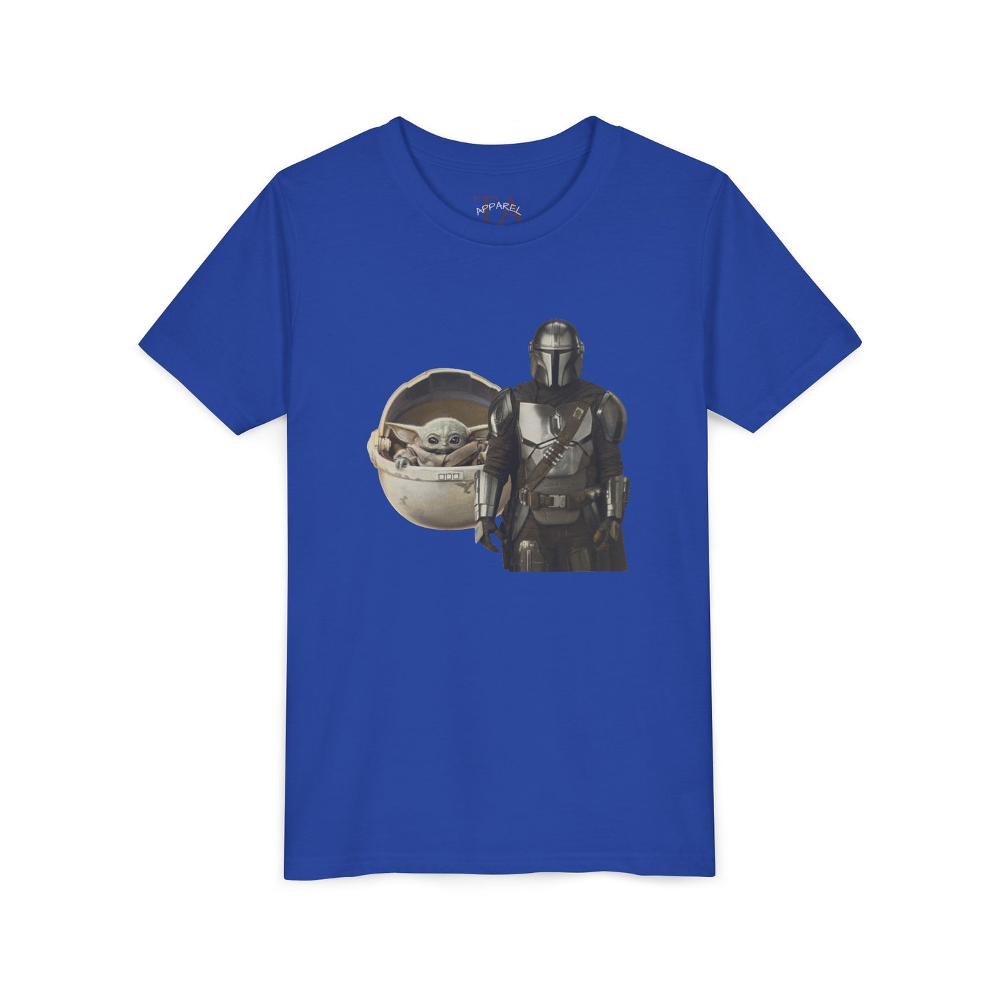 Kids Star Wars Inspired Youth Tee, Mandalorian T-Shirt, Grogu Shirt, Galaxy Adventure, Kids Summer Outfit, Birthday Gift