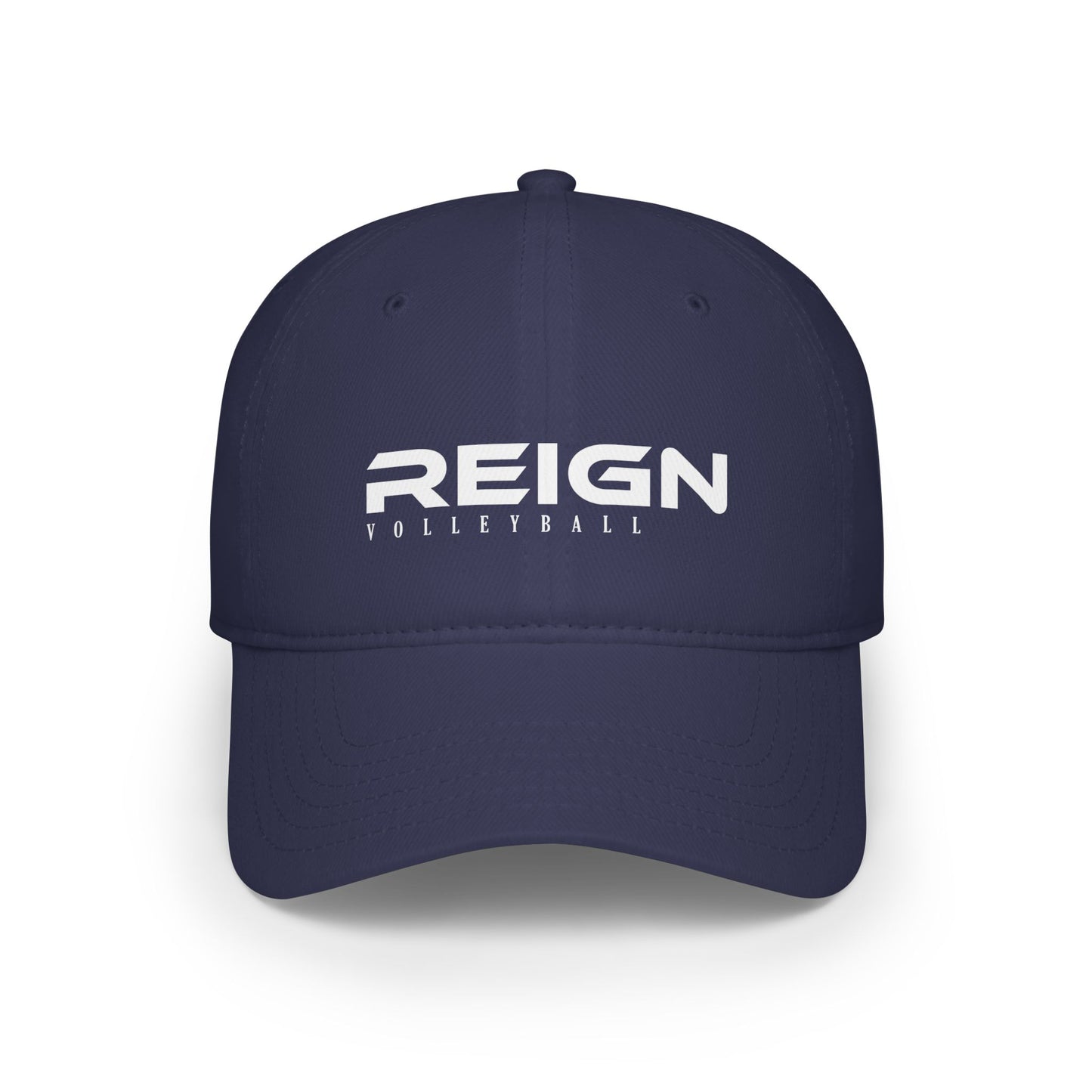 Volleyball Team Low Profile Customizable Baseball Cap - REIGN Design