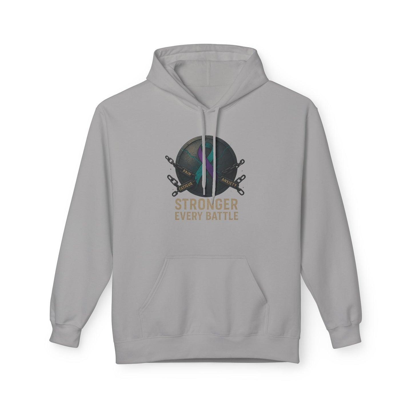 Fragile X Empowering Strength Hoodie - Unisex Midweight Softstyle Fleece, Casual Wear, Motivational Gift, Workout Fashion, Everyday Comfort