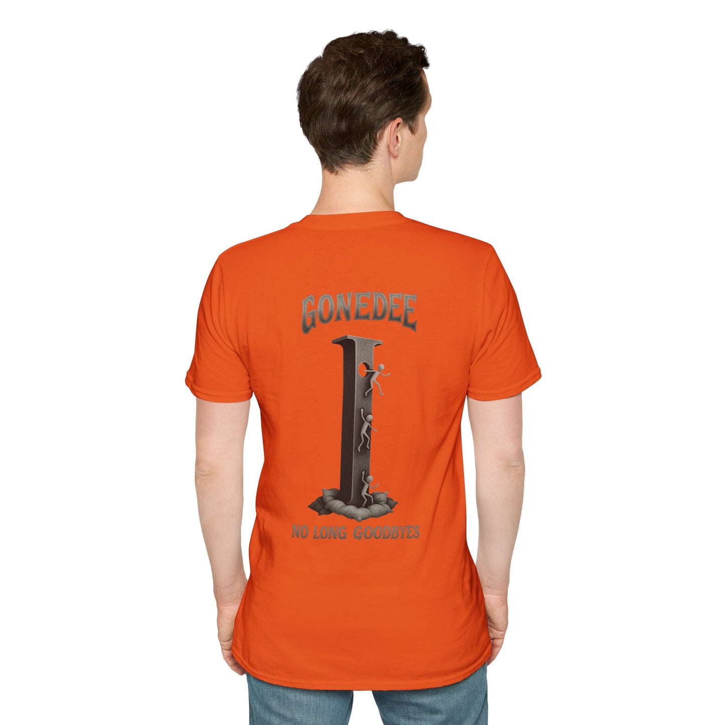 Gonedee, No Long Goodbyes - Graphic Unisex Tee - Casual Comfort Shirt for Friends