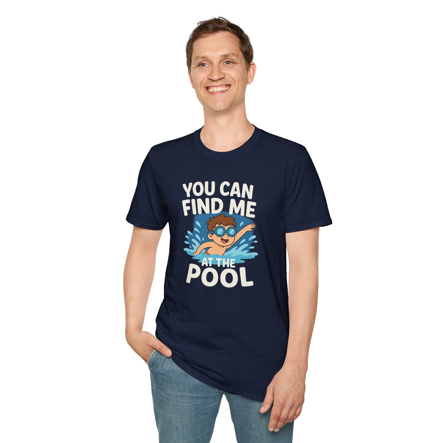Kids Summer Pool Tee, Fun Tee for Boys, Kids Fashion, Summer Apparel, Pool Party Shirt, Swimwear Gift