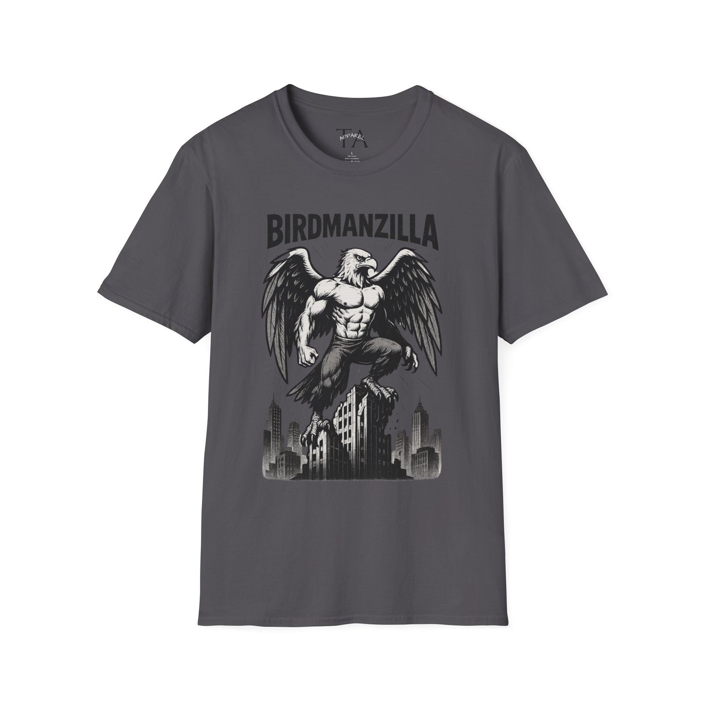 Birdmanzilla Graphic Tee - Unisex T-Shirt, Casual Wear, Unique Gift, Men's Fashion