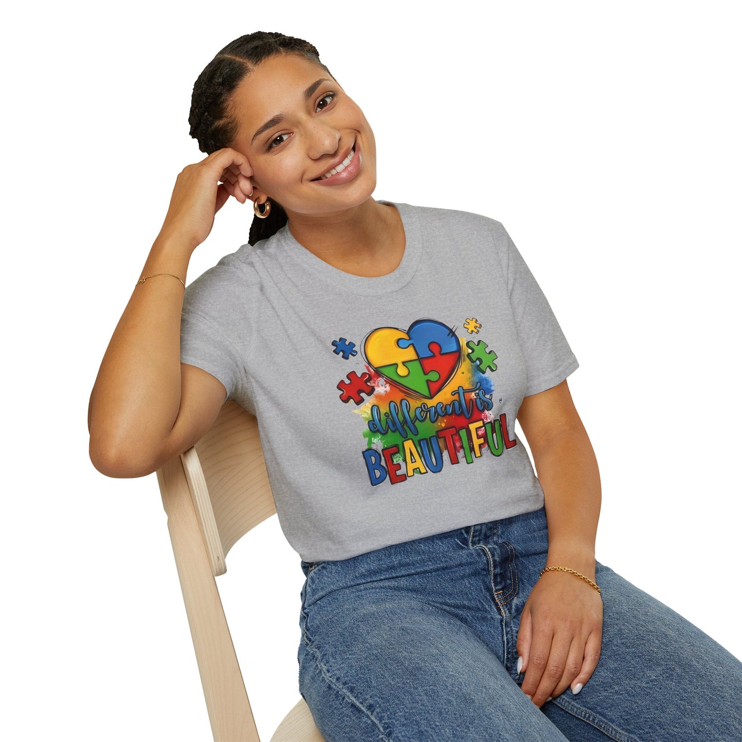 Autism Awareness Different is Beautiful T-Shirt