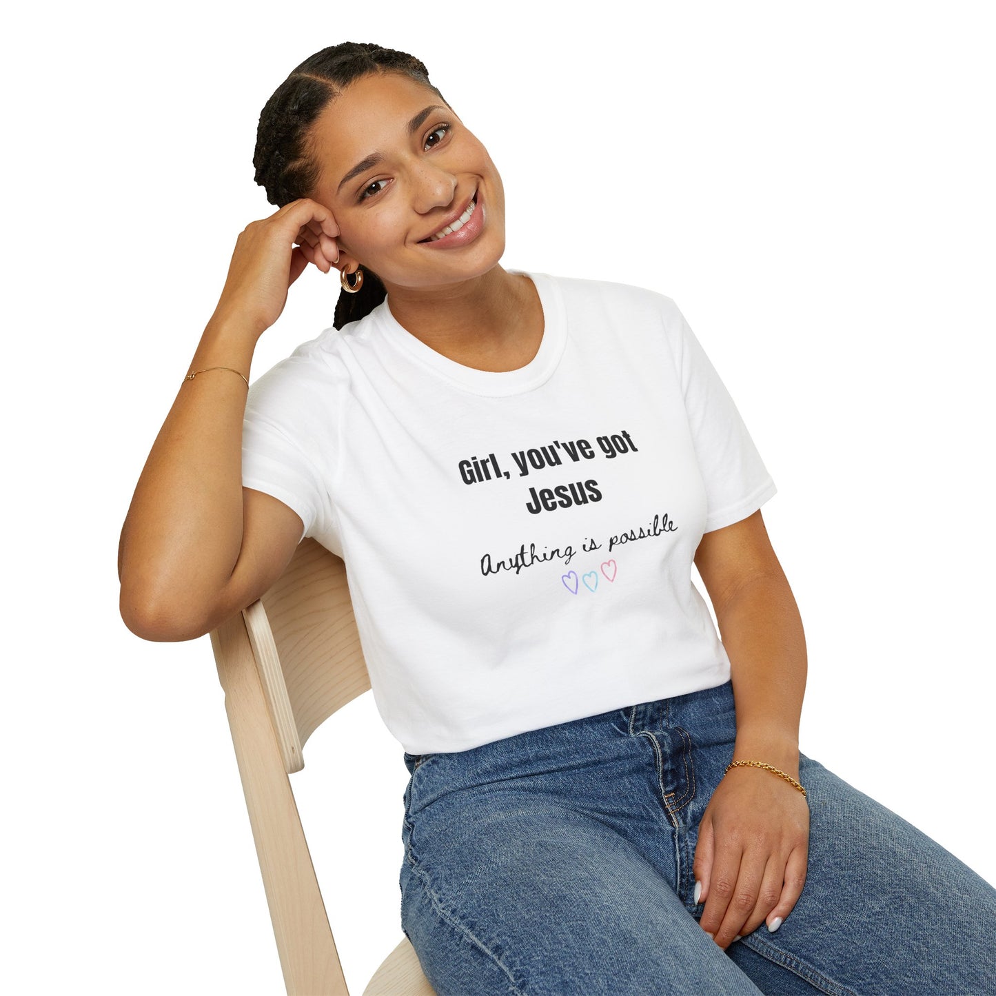 Faith Inspired Jesus T-Shirt Girl, You've got Jesus