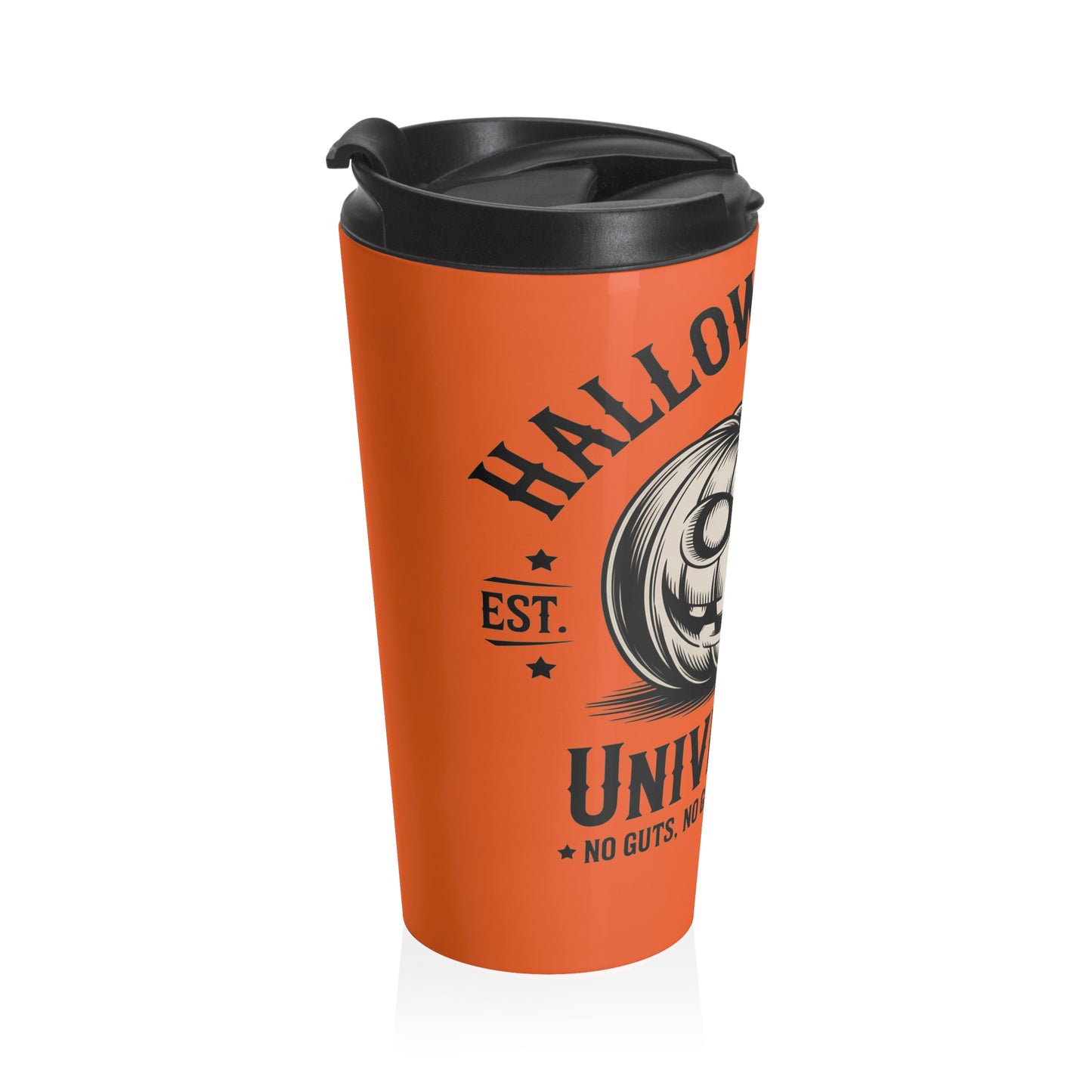 Halloween Travel Mug, Stainless Steel Pumpkin Coffee Tumbler