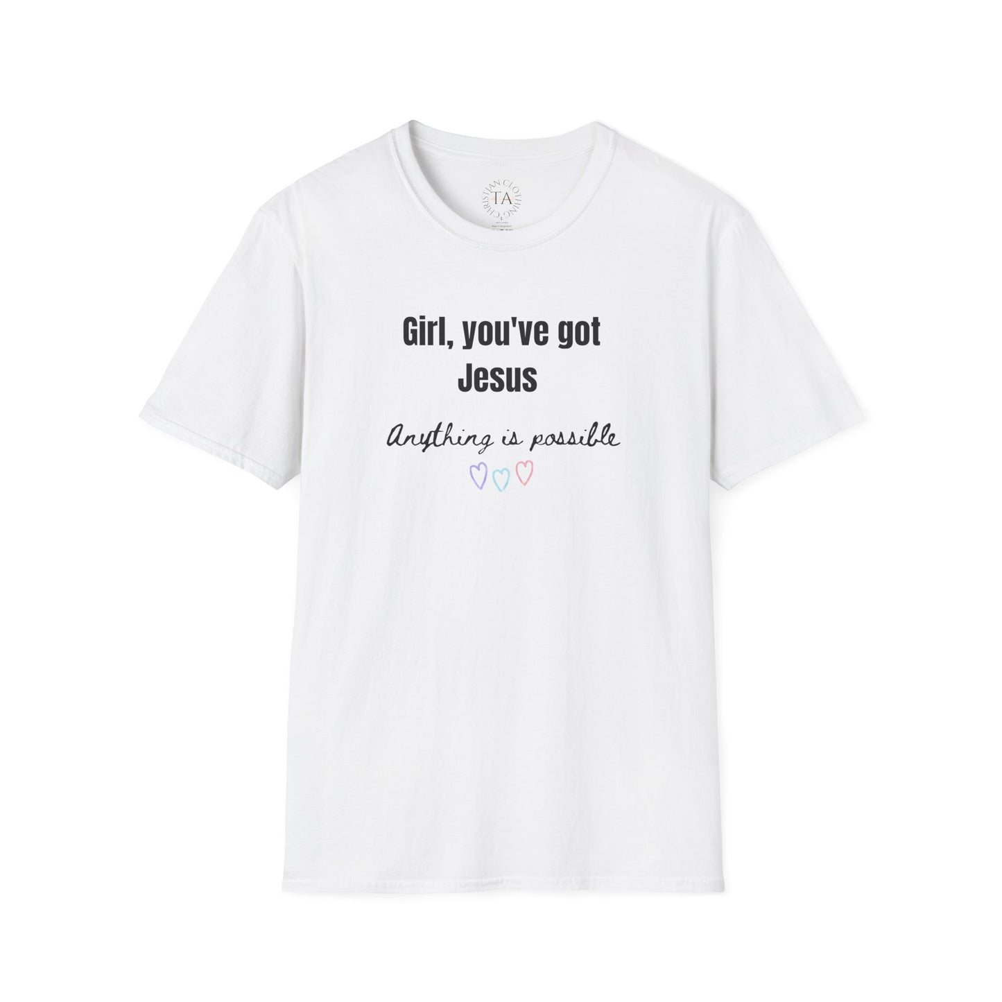 Faith Inspired Jesus T-Shirt Girl, You've got Jesus