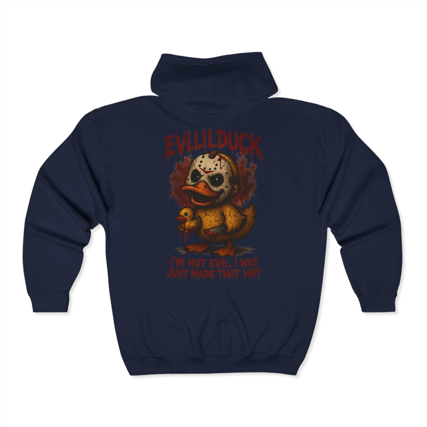 Evllilduck Unisex Hoodie | Funny Halloween Sweatshirt