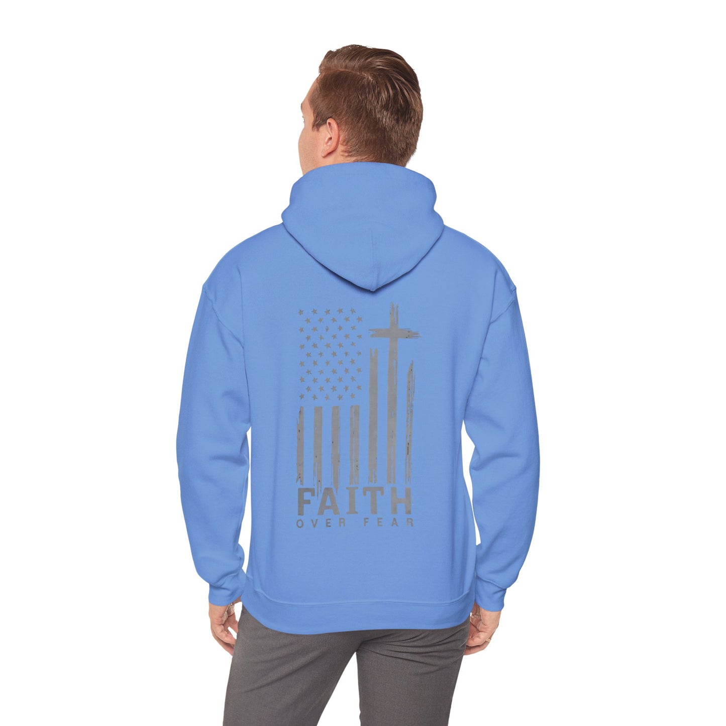 Faith Inspired Faith Over Fear Unisex Hoodie