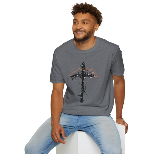 Faith Inspired Christian Cross Unisex T-Shirt - 'I Have Been Crucified with Christ' Design