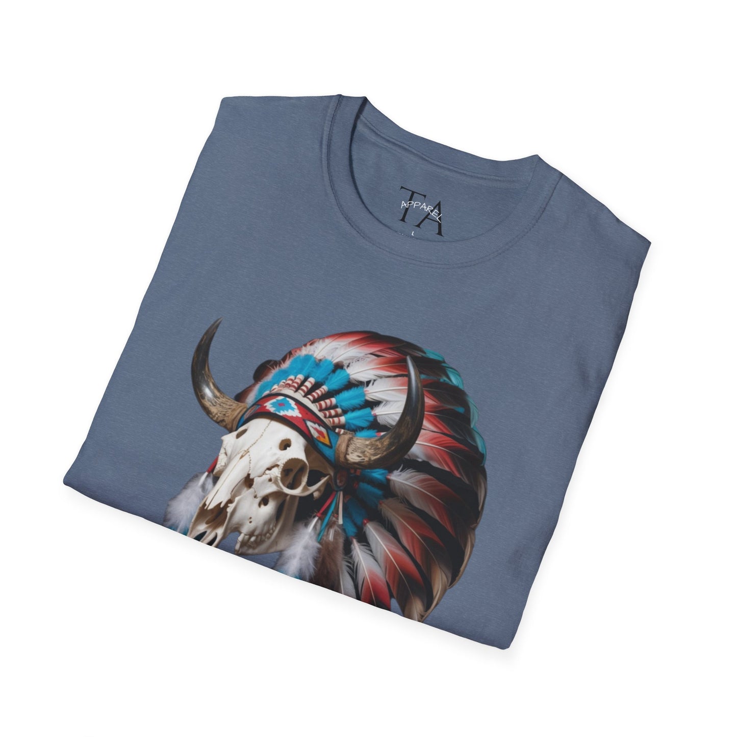Native American Tribal Skull T-Shirt
