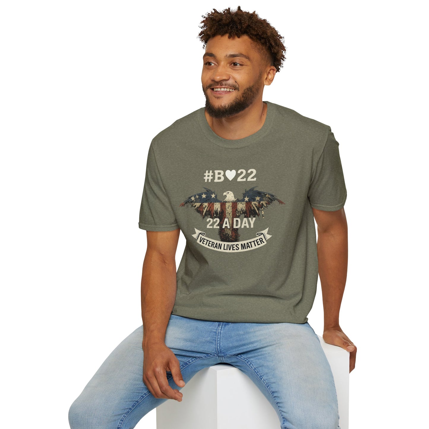 #B🤍22 Veteran Lives Matter T-Shirt