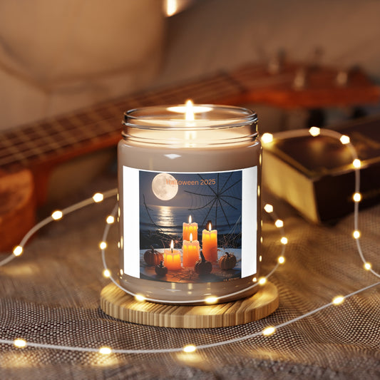 Halloween Scented Candle - Cozy Autumn Décor, Fall Gift, Spooky Celebration, Home Fragrance, Halloween 2025