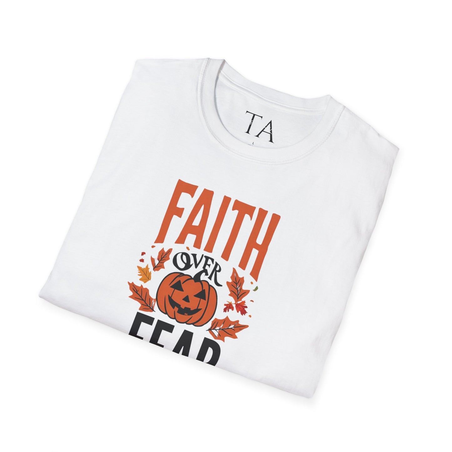 Faith Inspired Halloween T-Shirt "Faith Over Fear"