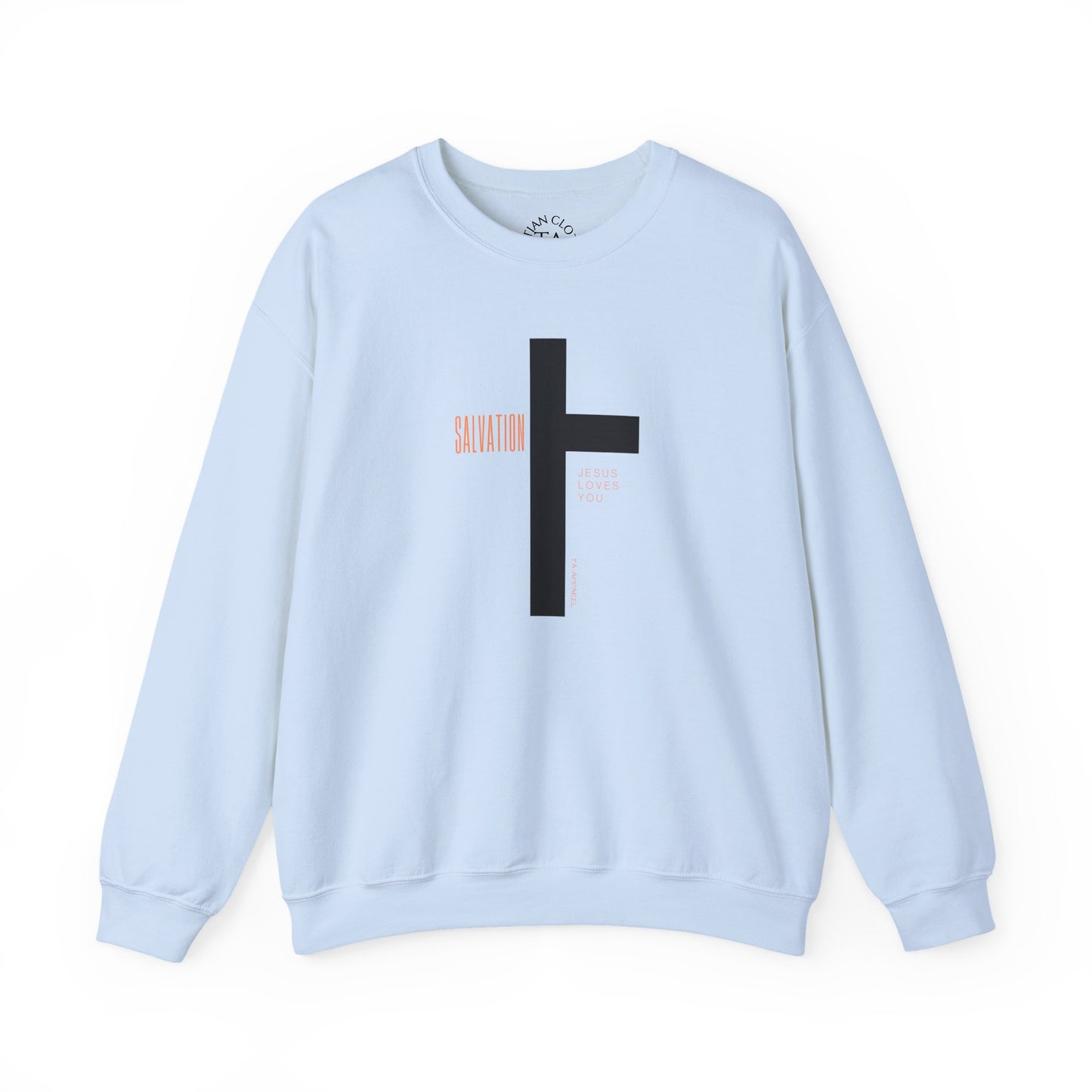 Faith Inspired Salvation Cross Sweatshirt