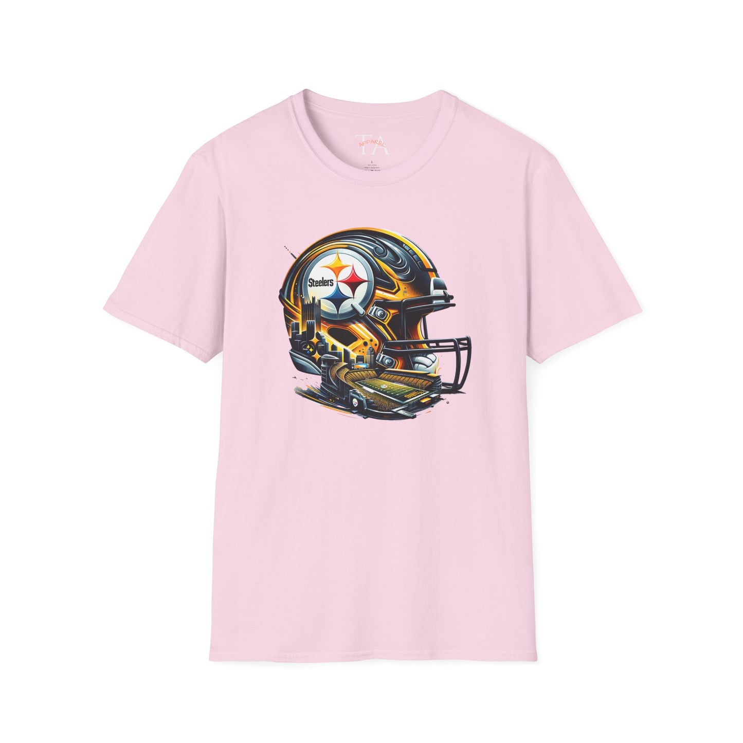 Bold Football Helmet Unisex T-Shirt | Sports Fan Tee