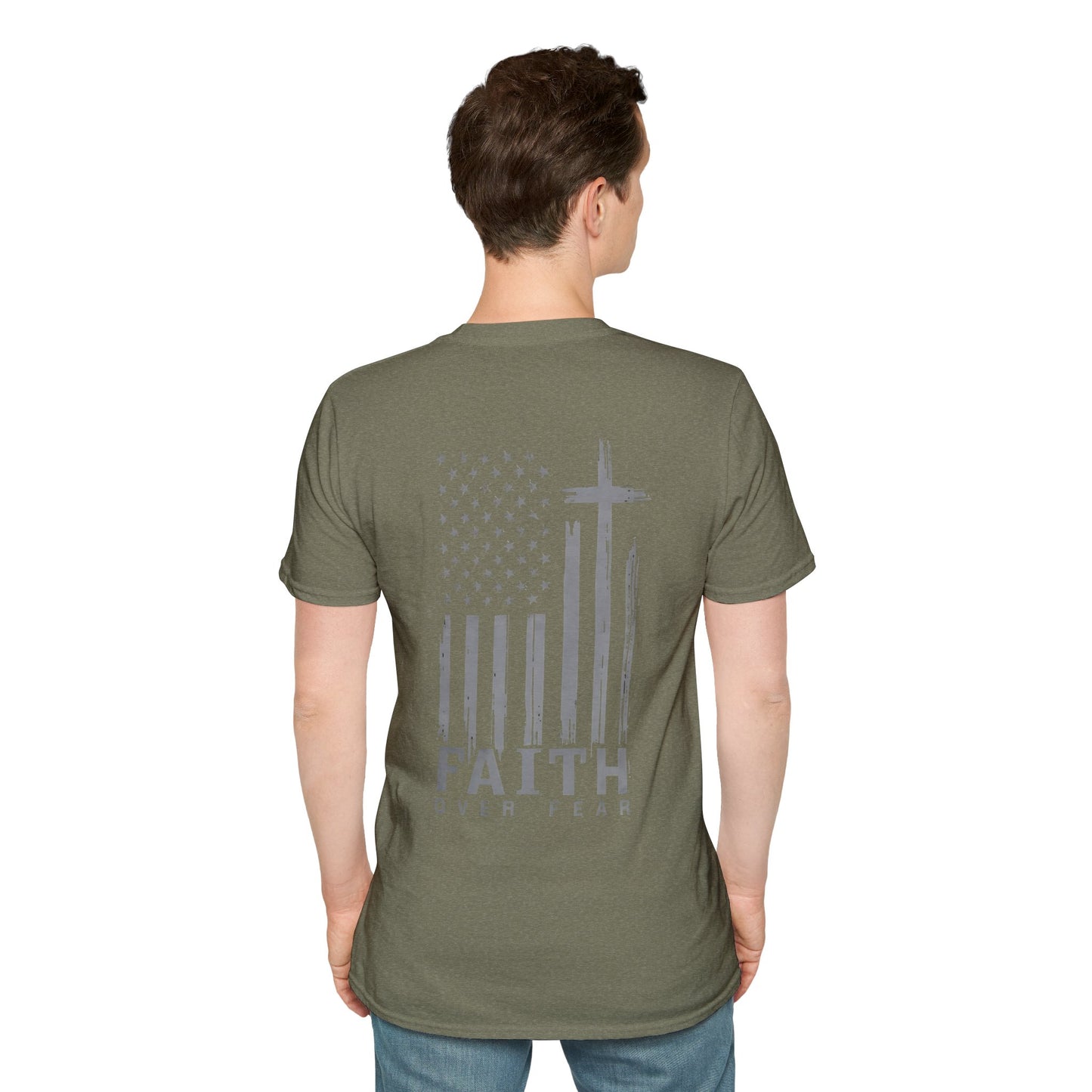 Faith Inspired Faith Over Fear Unisex Tee