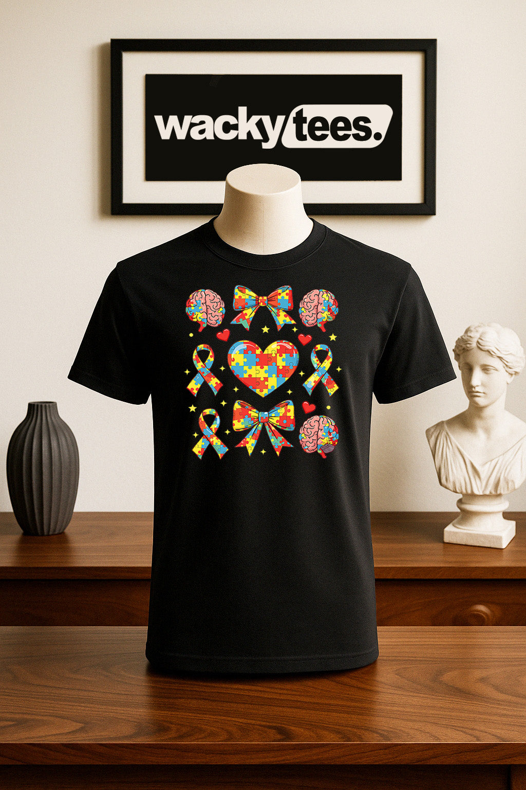 Autism Awareness 4 Graphic Tee Shirt