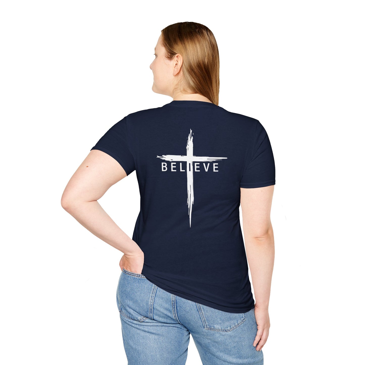 Faith Inspired Believe Cross Unisex T-Shirt