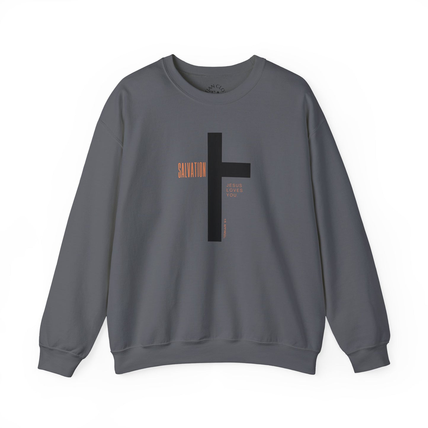 Faith Inspired Salvation Cross Sweatshirt