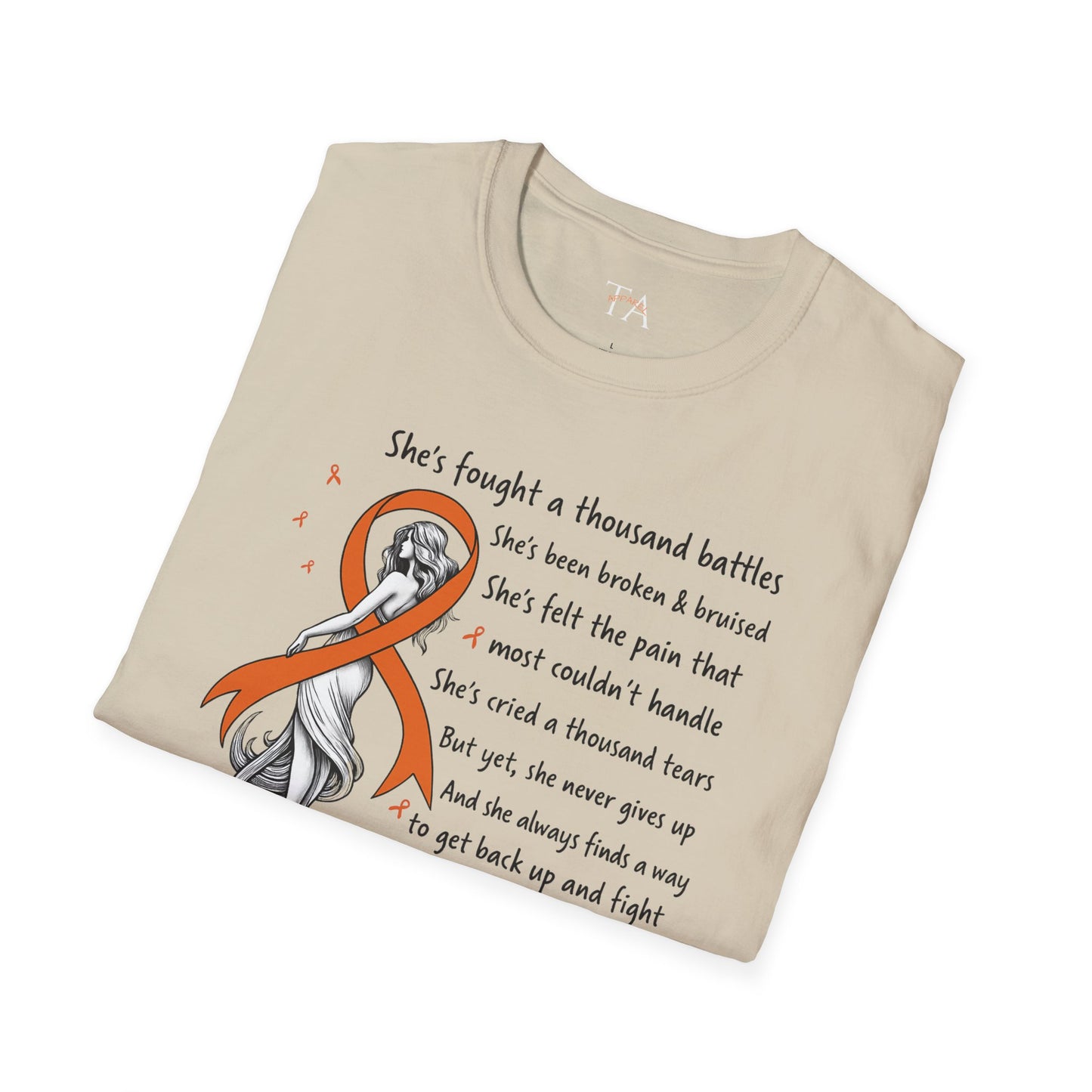 Leukemia Warrior T-Shirt - Unisex Softstyle Support Apparel