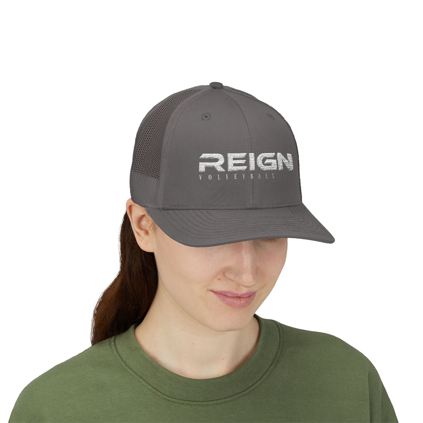 Reign Volleyball Design Stylish Snapback Cap for Volleyball Fans and Athletes