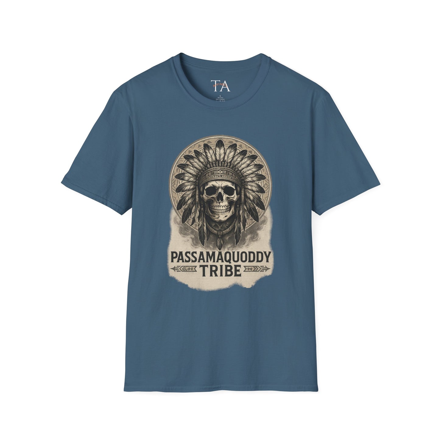 Tribal Graphic T-Shirt - Passamaquoddy Tribe Design9, Gift for Adventurers