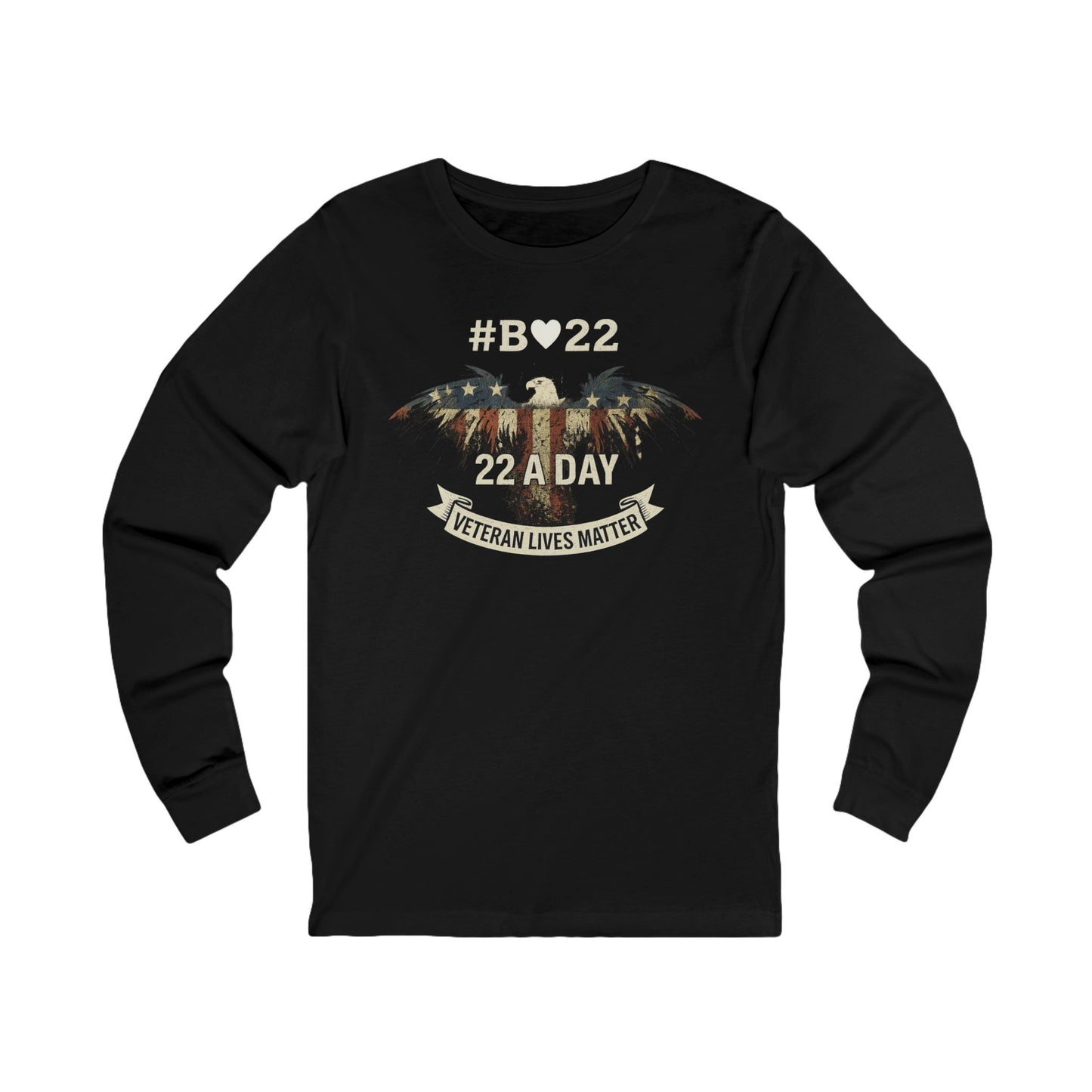Unisex Long Sleeve Tee - Veteran Lives Matter Shirt, Comfortable Casual Wear, Memorial Day Gift, Patriotic Apparel, Support Mental [...]