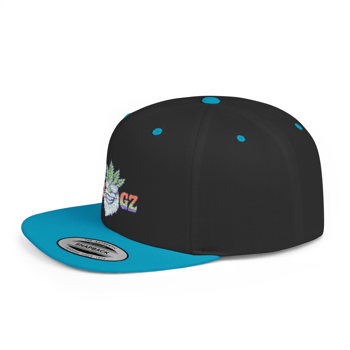 NUGZ Trendy Snapback Flat Bill Cap for Everyday Style, Perfect Gift for Men & Women, Summer Vibes