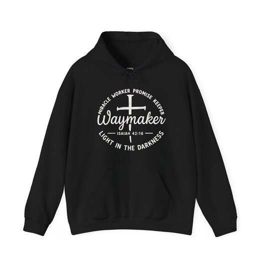 Faith Inspired Waymaker Hoodie - Cozy Sweatshirt for Faith Lovers and Celebrations
