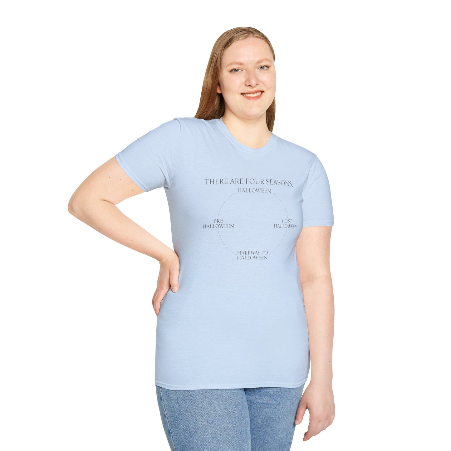 Halloween 4 Seasons Minimalist Unisex Tee