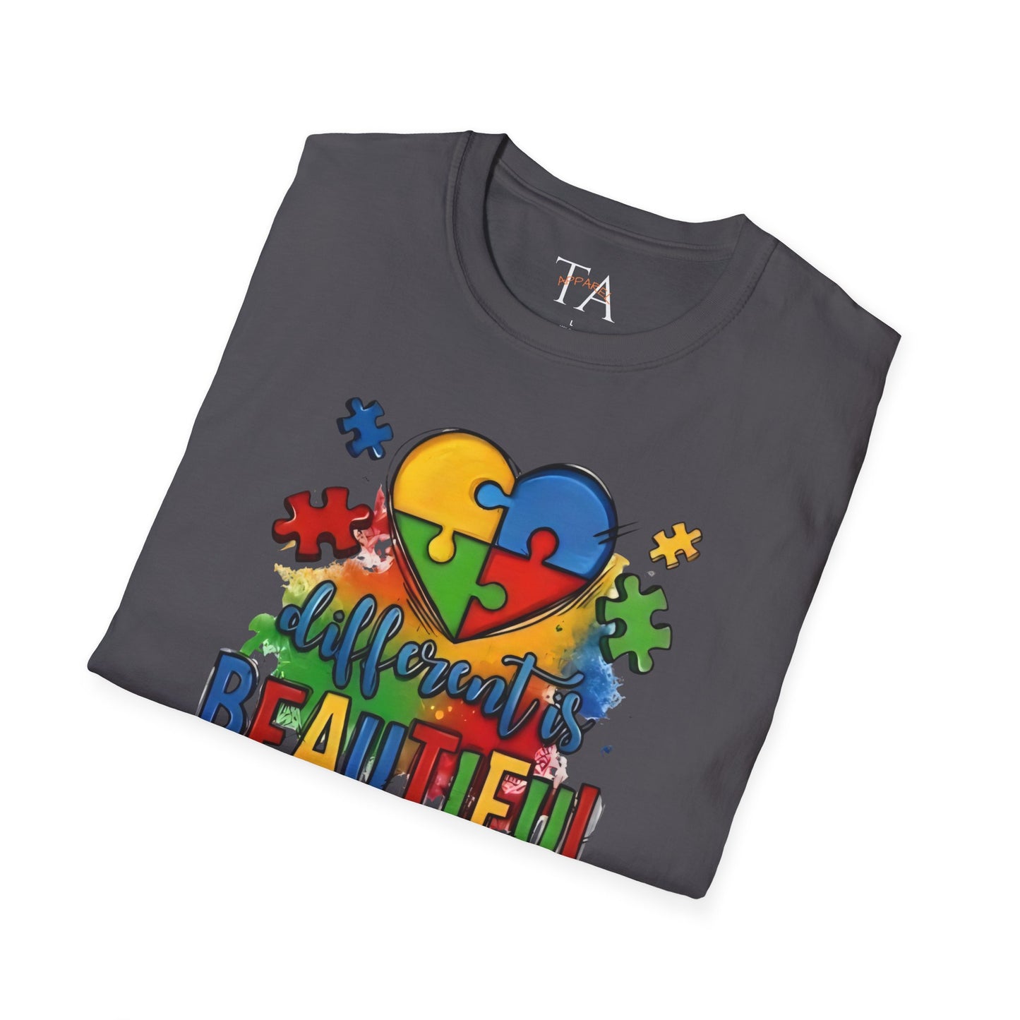 Autism Awareness Different is Beautiful T-Shirt