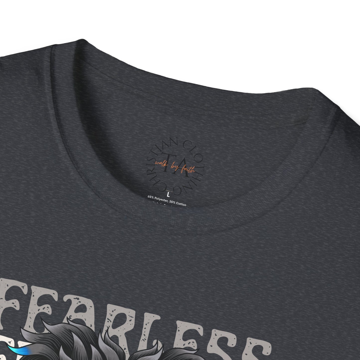 Fearless Lion Volleyball T-Shirt | Unisex Softstyle Tee