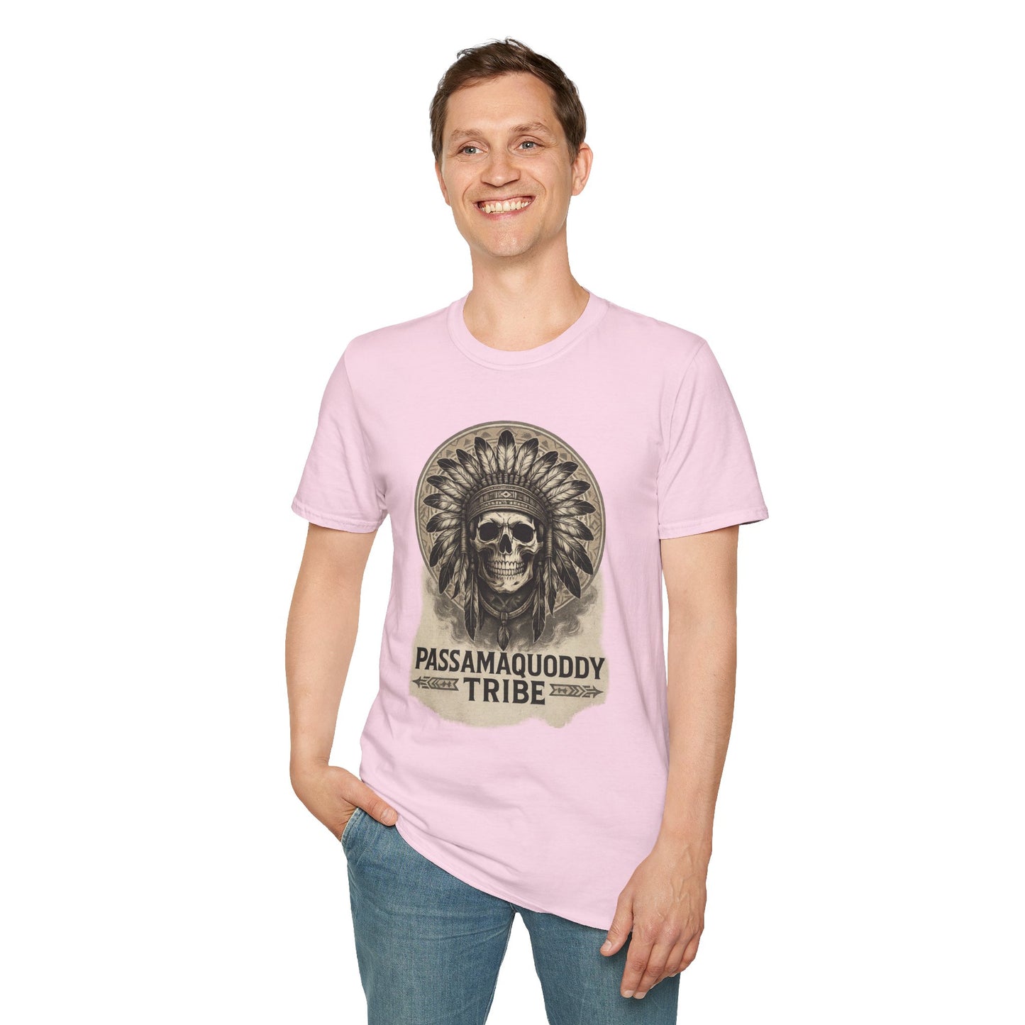 Tribal Graphic T-Shirt - Passamaquoddy Tribe Design9, Gift for Adventurers