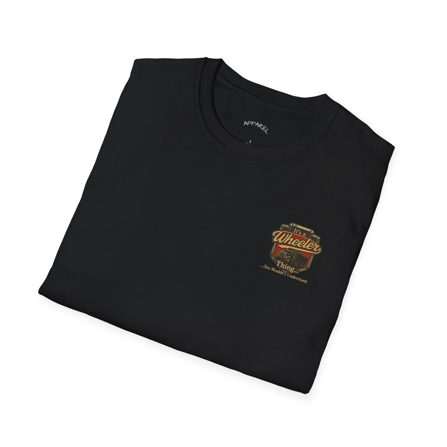 "It's a Wheeler Thing" Unisex Softstyle T-Shirt, Ideal for Truck Lovers, Gifts for Drivers, Casual Wear, Perfect for Birthdays, Father's Day